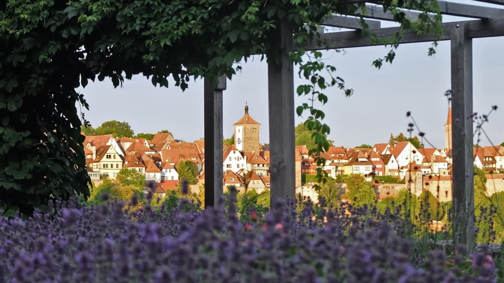 Burggarten in Rothenburg