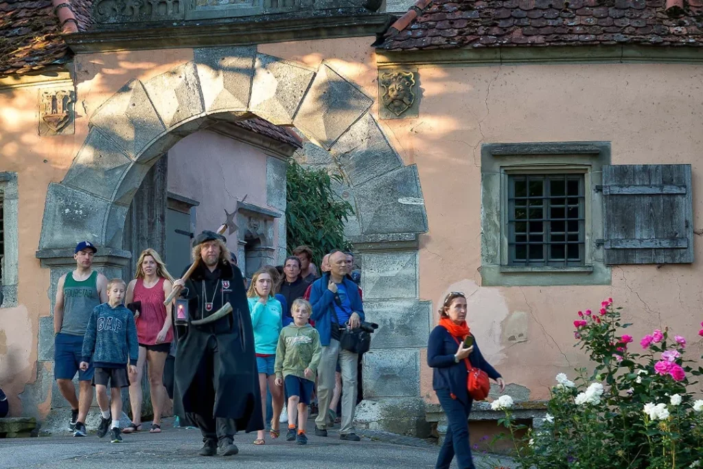 Nachtwächterführung in Rothenburg ©Pfitzinger