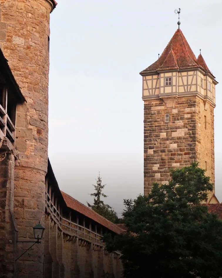 Stadtmauer und Türme Rothenburg